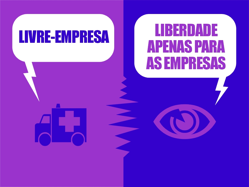 Livre-empresa, liberdade apenas para as empresas.